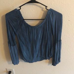 Off the shoulder shirt